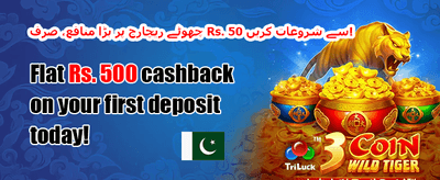 100% ویلکم رجسٹریشن بونس promotion
